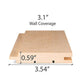 ProSaunas ALDER 1X4 (15mm x 90mm) T&G STS4 | Sauna Wood, Tongue & Groove, STS4 Profile, Nickel - Gap, Wall Material -  product_vendor - Peak Primal Wellness