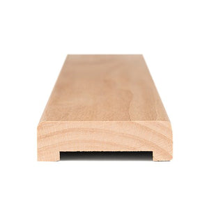 ProSaunas ALDER 1X2 (12mm x 42mm) DOOR TRIM UK | Sauna Wood, Door Trim Casing, UK Profile -  product_vendor - Peak Primal Wellness
