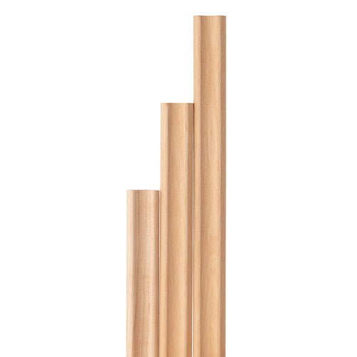 ProSaunas ALDER 1X2 (14mm x 30mm) INSIDE CORNER TRIM SI | Sauna Wood, Inside Corner Trim, Cove Moulding, SI Profile -  product_vendor - Peak Primal Wellness