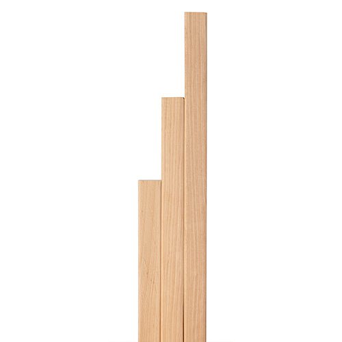 ProSaunas ALDER 1X1 (21mm x 21mm) S4SEE SHP | Sauna Wood, Smooth 4 Sides Eased Edges, Moulding, SHP Profile -  product_vendor - Peak Primal Wellness