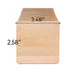 ProSaunas ALDER 3X3 (68mm x 68mm) S4SEE SHP | Engineered Sauna Wood, Smooth 4 Sides Eased Edges, SHP Profile, Bench and Support Material -  product_vendor - Peak Primal Wellness