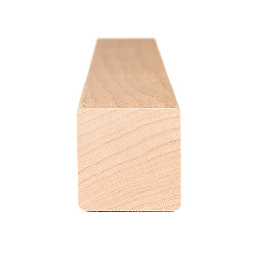 ProSaunas ALDER 2X2 (28mm x 28mm) S4SEE SHP | Sauna Wood, Smooth 4 Sides, Eased Edges, Trim Moulding, SHP Profile -  product_vendor - Peak Primal Wellness