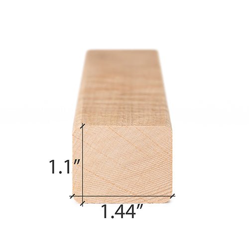 ProSaunas Alder 2x2 (28mm x 36mm) S4SEE SHP | Sauna Wood, Smooth 4 Sides, Eased Edges, Trim Moulding, SHP Profile -  product_vendor - Peak Primal Wellness