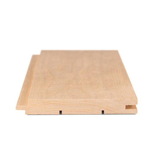 ProSaunas ALDER 1X5 (15mm x 120mm) T&G STS4 | Sauna Wood, Tongue & Groove, STS4 Profile, Nickel - Gap, Wall Material -  product_vendor - Peak Primal Wellness