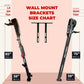 VersaClimber Wall Mount Brackets (SM - M and TS - M) -  product_vendor - Peak Primal Wellness