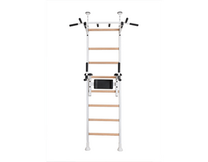 BenchK 522 Wall Bars Swedish Ladder & Dip Bar - Solid Beech Wood Gymnastics Equipment with Pull - Up Station -  product_vendor - Peak Primal Wellness