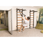 BenchK PB2B Steel Pull-Up Bar with 6 Non-Slip Handles for Ultimate Upper Body Training