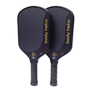 Body Helix X4 Carbon Fiber Pickleball Paddle - Lightweight, Advanced Spin & Control Features -  product_vendor - Peak Primal Wellness