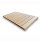 SaunaLife X6 Premium Aspen Wood Floor Kit for Indoor Sauna - Easy Installation