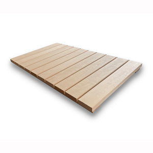 SaunaLife X6 Premium Aspen Wood Floor Kit for Indoor Sauna - Easy Installation