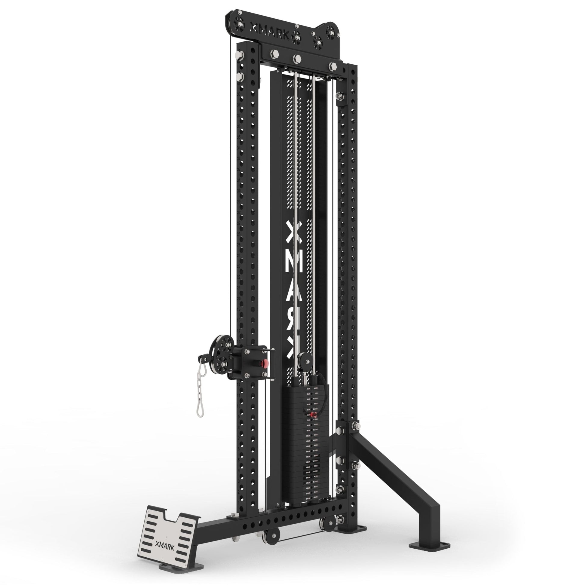 XMark Commercial Single-Stack Functional Trainer, Low Row, Cable Attachments -  product_vendor - Peak Primal Wellness