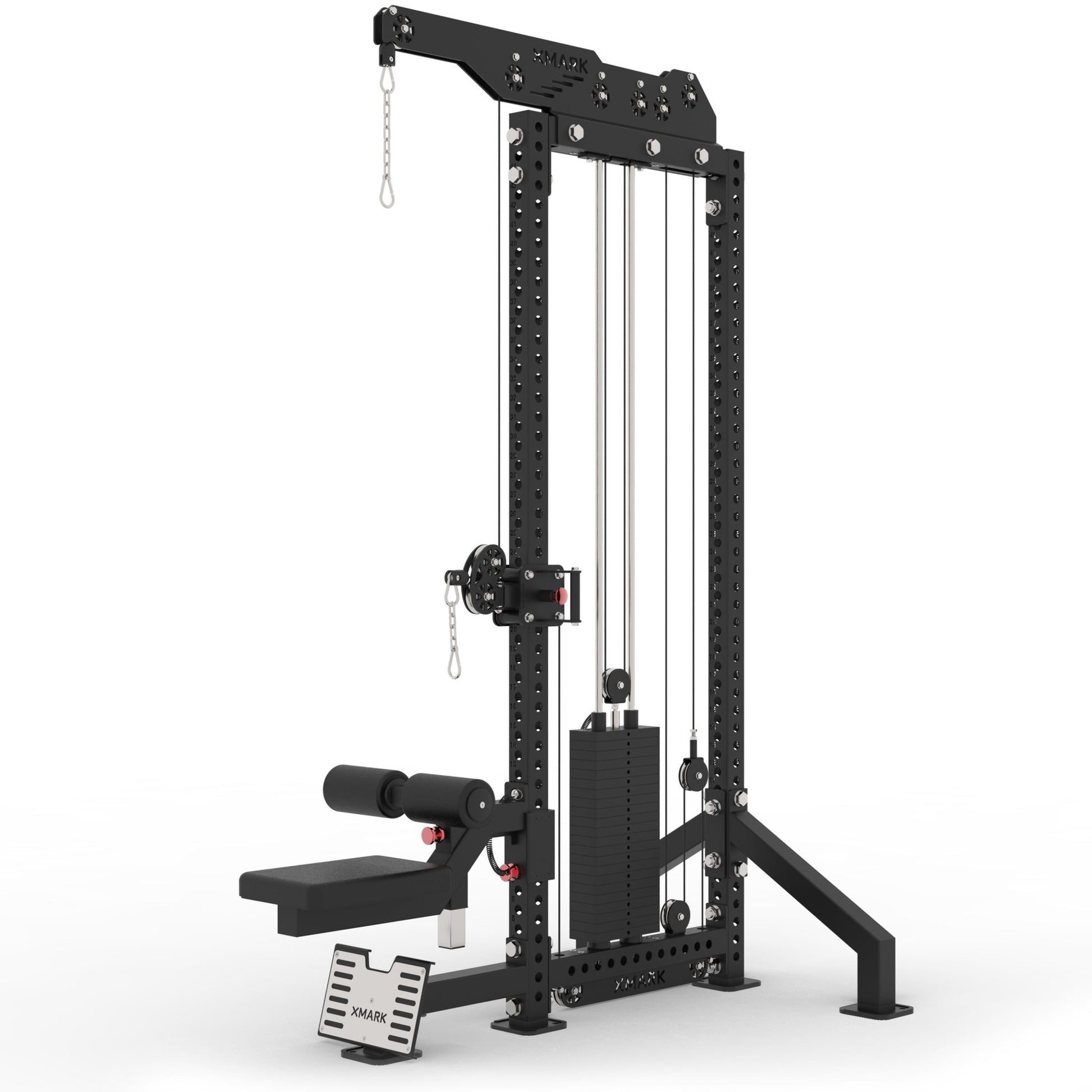 XMark Commercial Lat Pulldown and Low Row Single Stack Functional Trainer -  product_vendor - Peak Primal Wellness