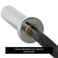 XMark Chisel Olympic EZ Curl Barbell, 47 inches -  product_vendor - Peak Primal Wellness