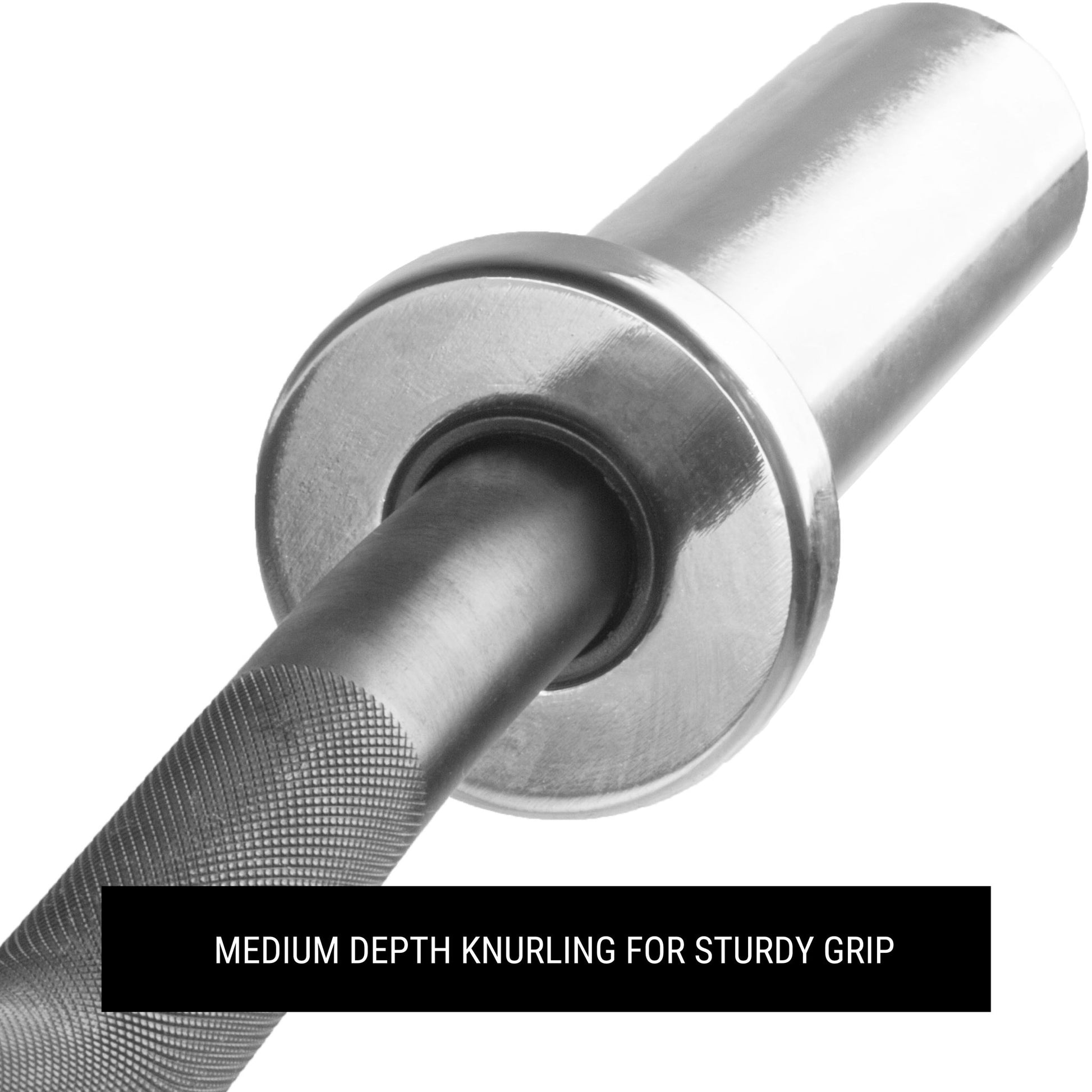 XMark Black EZ Curl Bar, Fits Olympic Plates -  product_vendor - Peak Primal Wellness