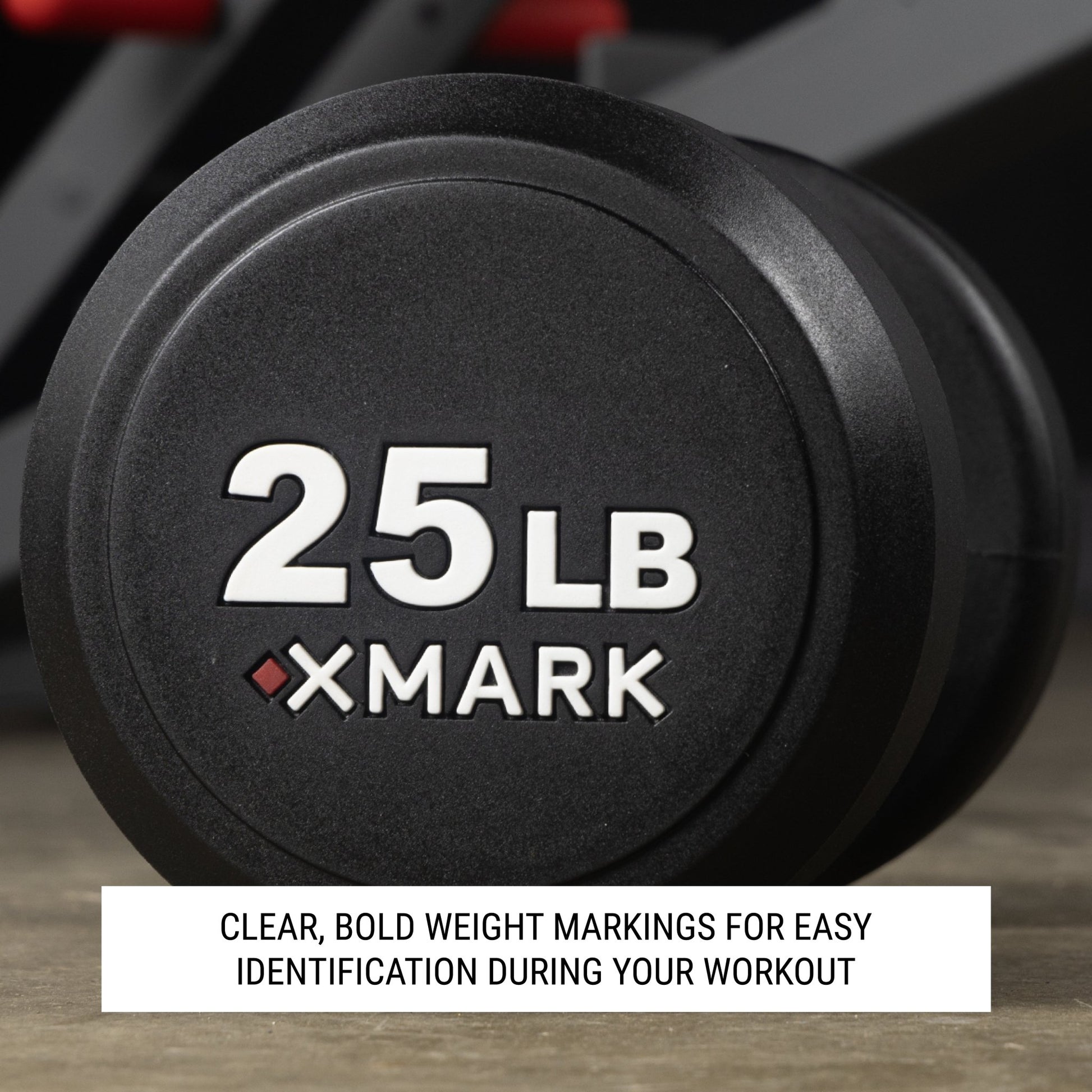 XMark Round Commercial Urethane Dumbbells (5-50 lb and 5-75 lb Sets) -  product_vendor - Peak Primal Wellness