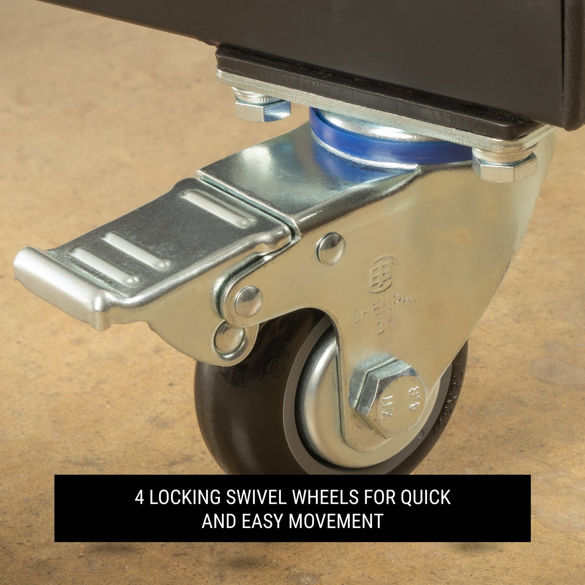 XMark Commercial Olympic Weight Plate Tree on Castors with Dual Bar Holders -  product_vendor - Peak Primal Wellness