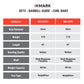 XMark Tri-Grip Olympic Weight Plates and Curl Barbell Sets -  product_vendor - Peak Primal Wellness