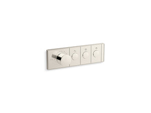Kohler K - 26347 - 9 Anthem Three - Outlet Recessed Mechanical Thermostatic Valve Control -  product_vendor - Peak Primal Wellness