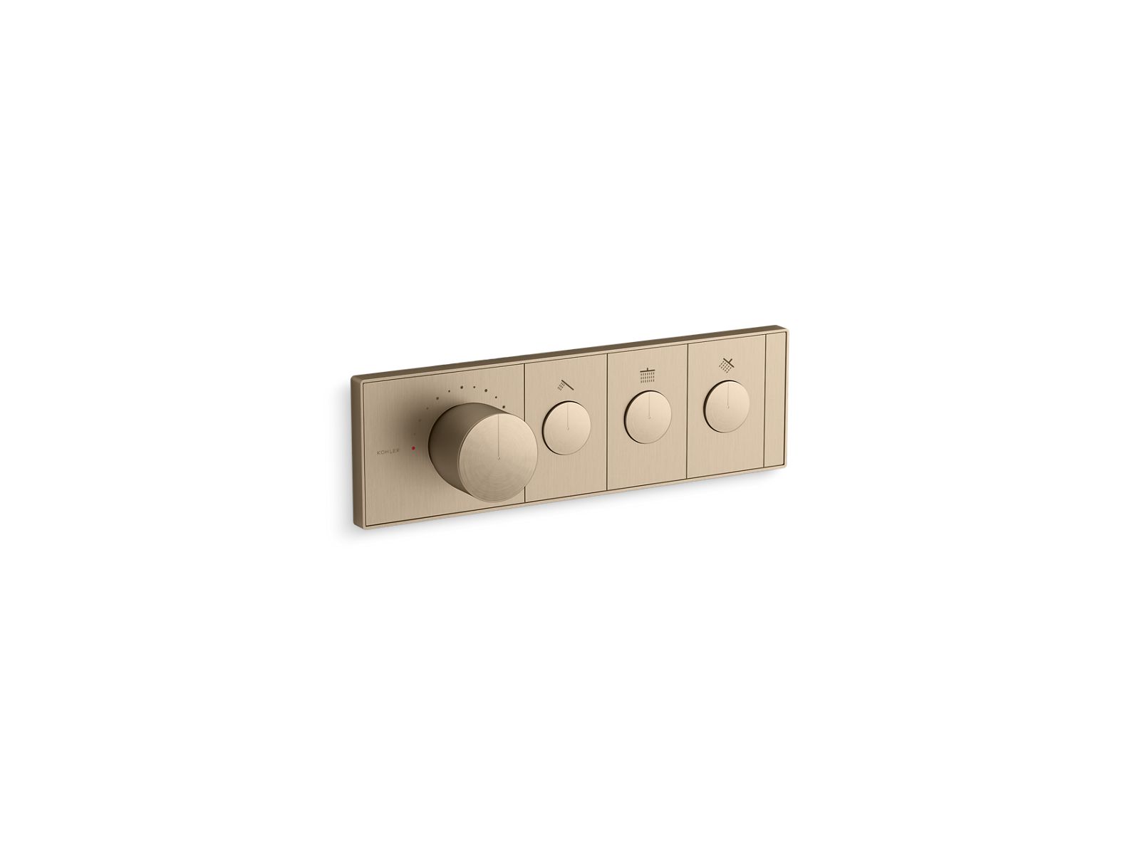 Kohler K - 26347 - 9 Anthem Three - Outlet Recessed Mechanical Thermostatic Valve Control -  product_vendor - Peak Primal Wellness