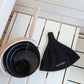 Auroom Sauna Pail & Ladle | Sauna Bucket & Ladle, Black Aluminum, 1.5 Gallon (6L) -  product_vendor - Peak Primal Wellness
