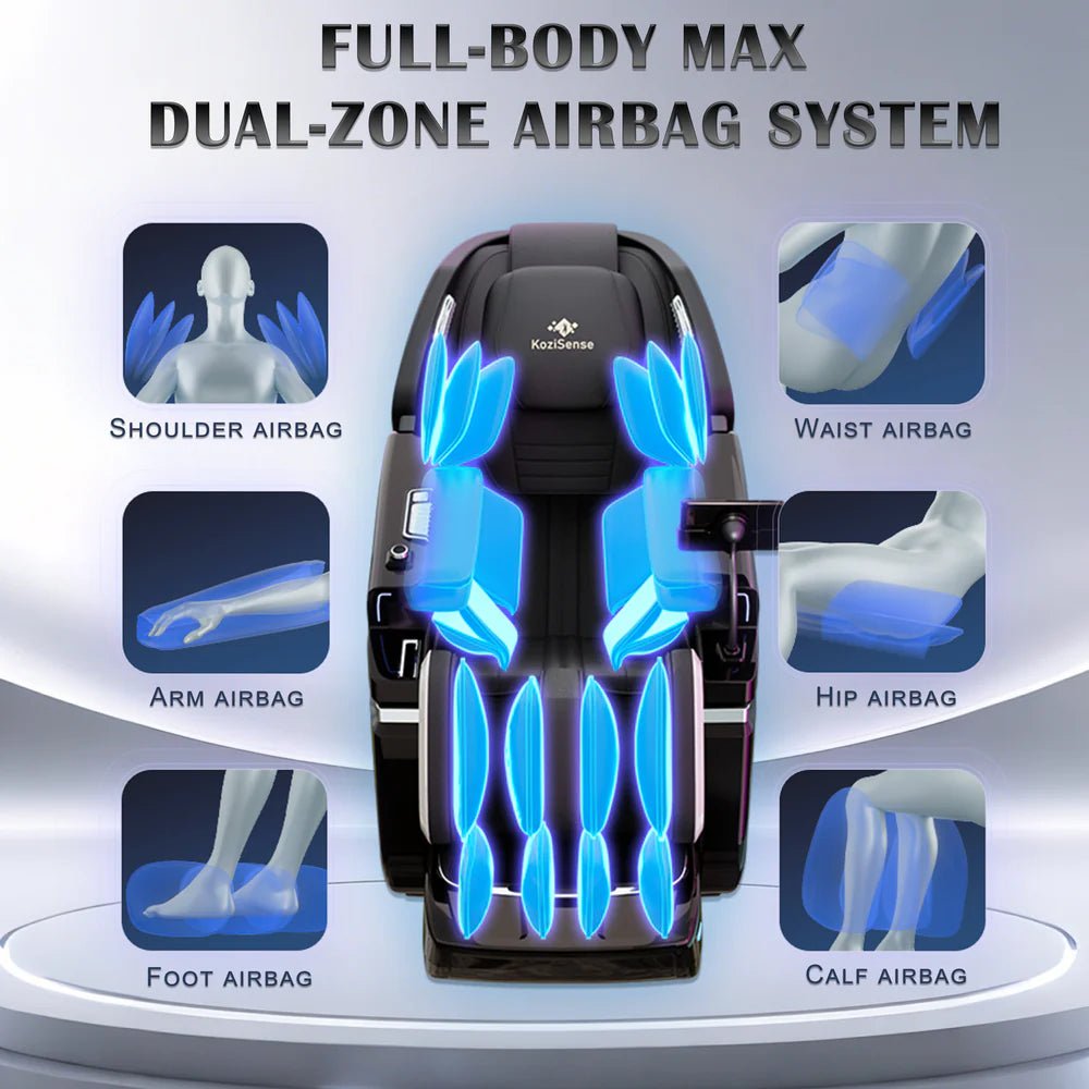 KoziSense KZ - L66 Luxury Massage Chair 4D + 3D Dual Mechanism -  product_vendor - Peak Primal Wellness