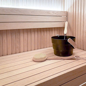 ProSaunas ALDER 2X2 (28mm x 28mm) OUTSIDE CORNER TRIM VA | Sauna Wood, Outside Corner Trim, Angle Moulding, VA Profile -  product_vendor - Peak Primal Wellness