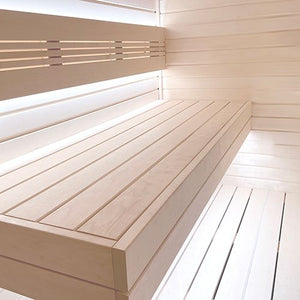 ProSaunas ASPEN 2X2 (28mm x 28mm) OUTSIDE CORNER TRIM VA | Sauna Wood, Outside Corner Trim, Angle Moulding, VA Profile -  product_vendor - Peak Primal Wellness