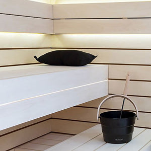 Auroom Sauna Pillow | Sauna Pillow, Black, Natural Linen & Cotton Blend -  product_vendor - Peak Primal Wellness