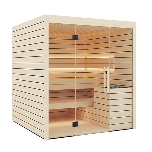 Auroom Lumina 6-Person Traditional Sauna Kit -  product_vendor - Peak Primal Wellness