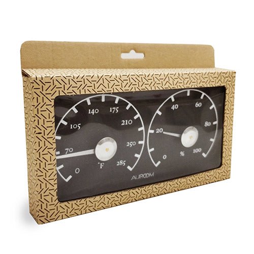 Auroom Thermo-Hygrometer | Sauna Thermometer & Hygrometer -  product_vendor - Peak Primal Wellness