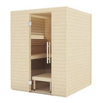 Auroom Baia 2-Person Traditional Sauna Kit w/ Aspen Wood -  product_vendor - Peak Primal Wellness