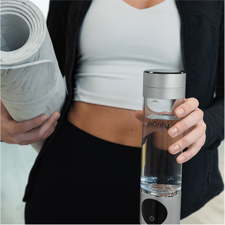 PIURIFY Hydrogenator® Hydrogen Water Bottle - Black -  product_vendor - Peak Primal Wellness