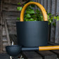 KOLO Sauna Set 2 | Sauna Bucket with curved handle and Ladle, Bamboo/Aluminum, 1Gal -  product_vendor - Peak Primal Wellness