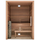 Auroom Cala Glass 4-Person Traditional Sauna Kit w/ Thermo-Aspen Wood -  product_vendor - Peak Primal Wellness