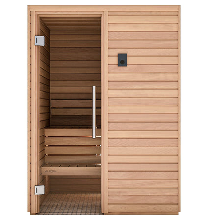 Auroom Cala Wood 2-Person Traditional Sauna Kit w/ Thermo-Aspen Wood -  product_vendor - Peak Primal Wellness