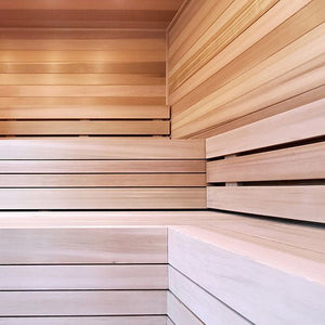 ProSaunas CEDAR 4X4 S4SEE | Sauna Wood, Vertical Grain, Clear Grade A+, Smooth 4 Sides Eased Edges, Bench Material -  product_vendor - Peak Primal Wellness