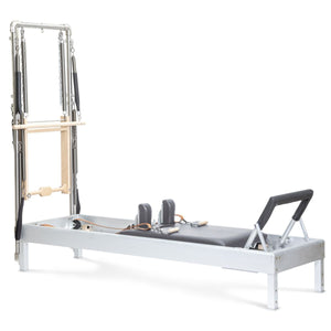 Elina Pilates 86" Classic Reformer With Tower - Aluminum, Leather Straps, Versatile Resistance -  product_vendor - Peak Primal Wellness