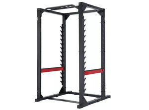 Steelflex CLPR 380 Power Rack Training System with 14-Position Gunrack & Adjustable Safety Features