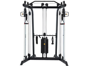 Steelflex CLSCC Dual Adjustable Pulley Functional Trainer - Full-Body Workout Machine