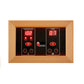 Golden Design Maxxus "Bellevue" 3 Person Low EMF FAR IR Sauna (MX-J306-01)