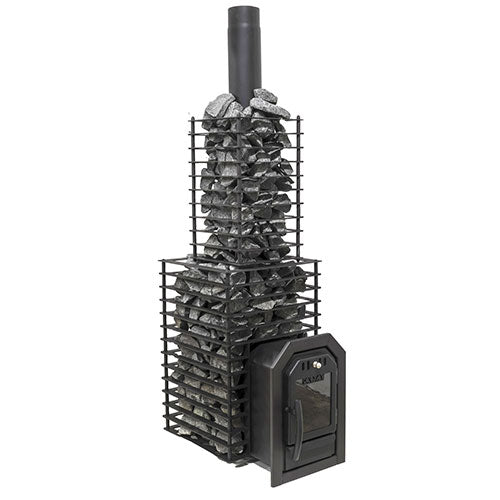 Cozy Heat Chimney Cover Quattro H700 - Chimney Cover, Black Stainless Steel for Quattro Sauna Stoves -  product_vendor - Peak Primal Wellness
