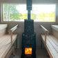 Cozy Heat Chimney Cover SW H700 - Chimney Cover, Black Stainless Steel for SW Sauna Stoves -  product_vendor - Peak Primal Wellness