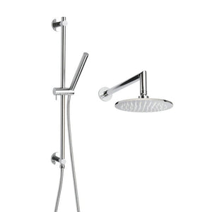 ThermaSol Complete Shower Package - Round Rain Canopy, Wall Shower Arm & Hand Shower Set -  product_vendor - Peak Primal Wellness
