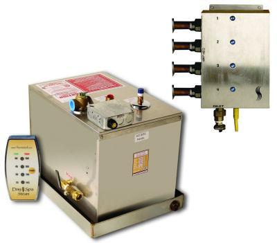 ThermaSol DS-650 20kW Steam Bath Generator for Day Spas & Hotels, 4 Enclosure Capacity