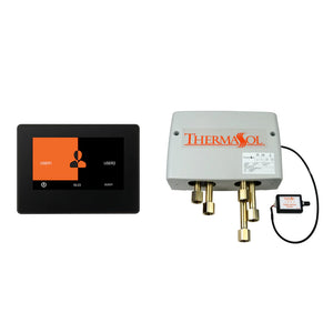 ThermaSol DSP-TT7 Digital Shower Package featuring Bluetooth and Wi-Fi connectivity, perfect for customized shower settings.
