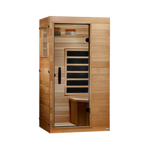***New 2026 Model*** Dynamic Saunas 1 Person (Compact) Ultra Low EMF FAR Infrared Sauna (DYN-1101-01 Elite)