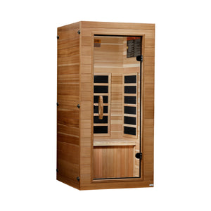 ***New 2026 Model*** Dynamic Saunas 1 Person (Compact) Ultra Low EMF FAR Infrared Sauna (DYN-1201-01 Elite)