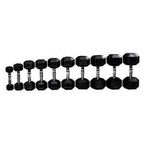 PRx Performance Rubber Hex Dumbbells Sets