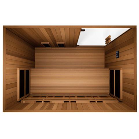 Finnmark FD-3 Full Spectrum 3-4 Person Infrared Sauna - Quick Heat