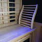Finnmark Ergonomic S-Shape Cedar Backrest - Comfortable, Antimicrobial Design for Saunas